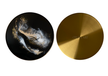 Load image into Gallery viewer, Black III - Golden Tray - Celius Art
